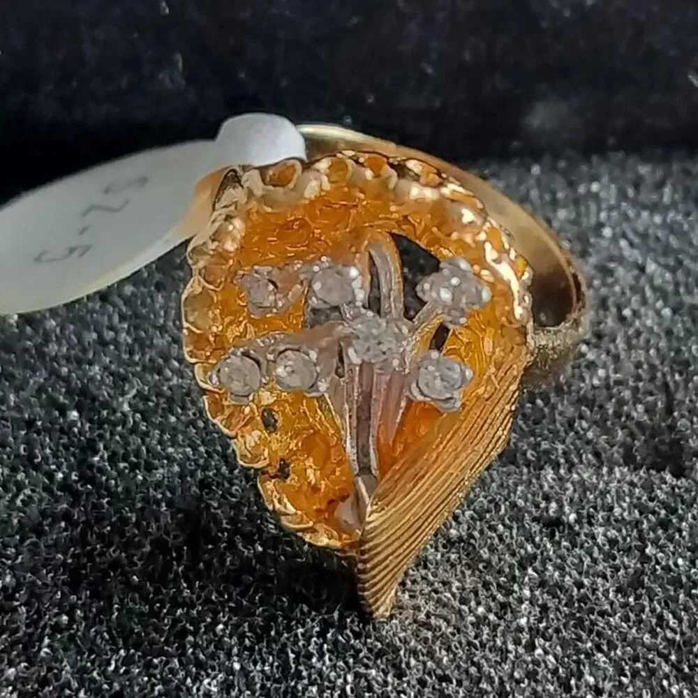 Unbranded Women's Gold and Orange Jewellery